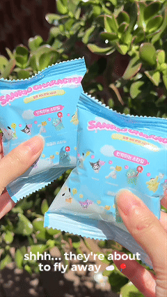 Sanrio Characters Balloon Adventure Figure Keychain Blind Box
