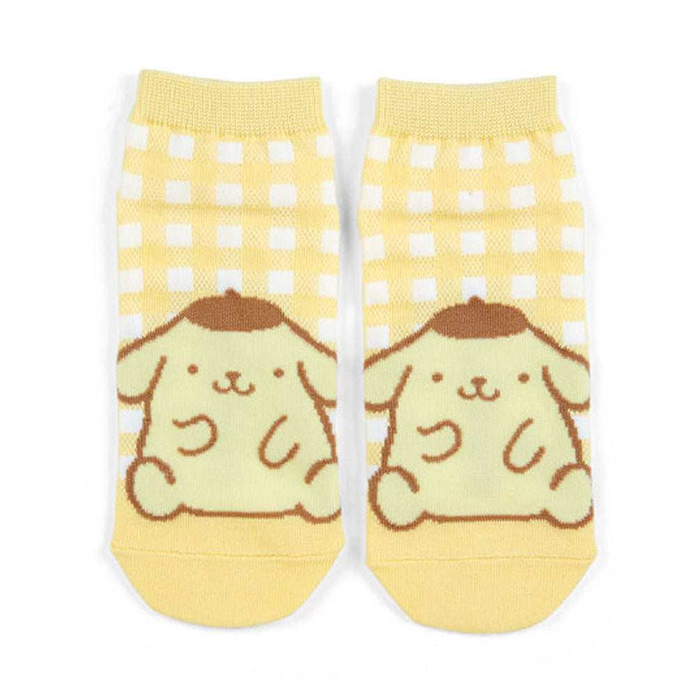 Sanrio Characters Check Sneaker Socks