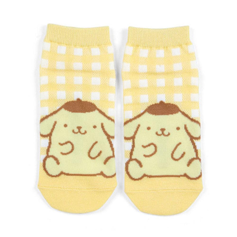 Sanrio Characters Check Sneaker Socks
