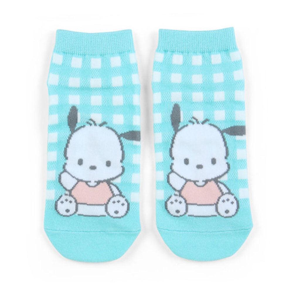 Sanrio Characters Check Sneaker Socks