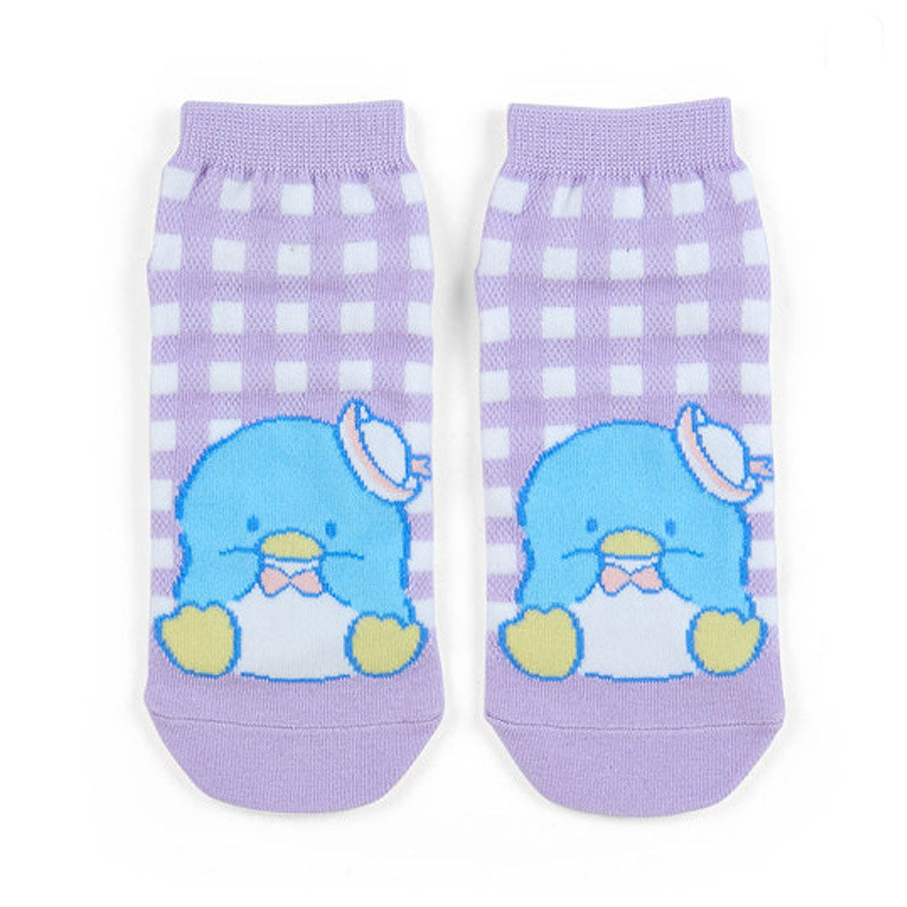 Sanrio Characters Check Sneaker Socks