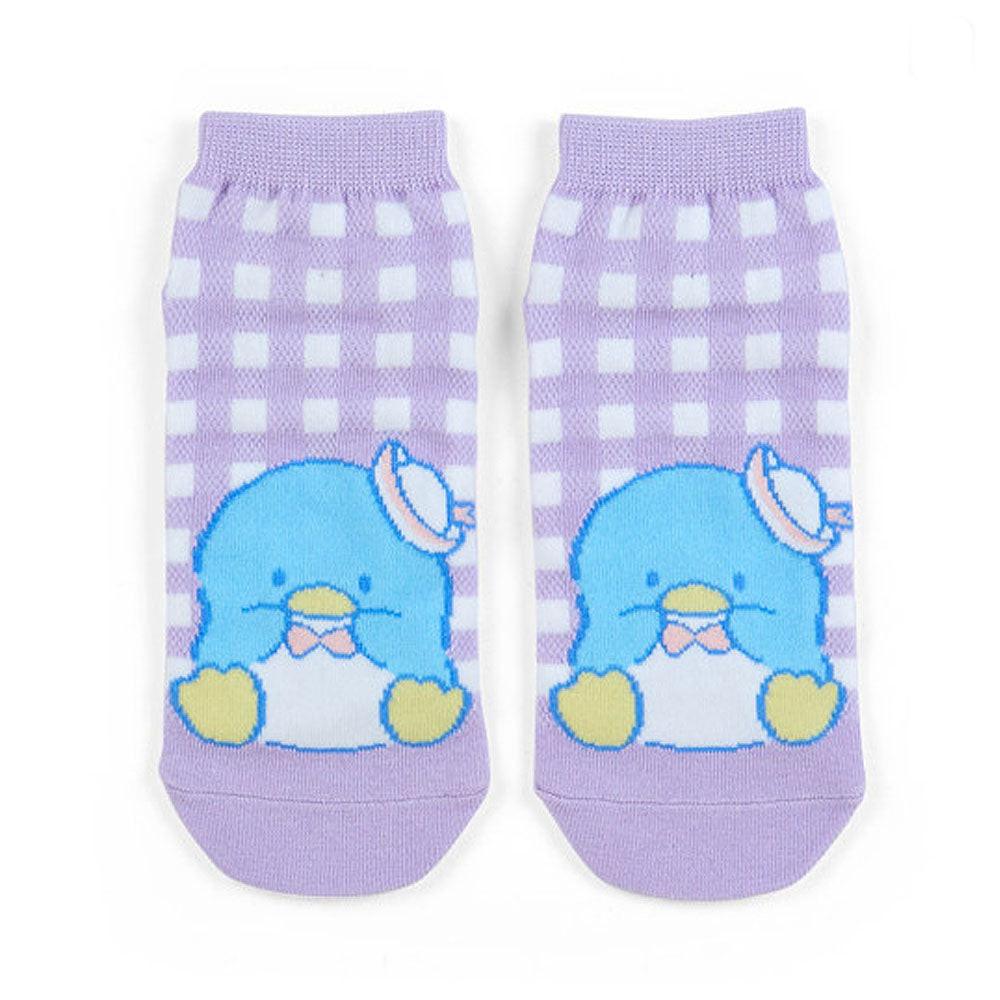 Sanrio Characters Check Sneaker Socks