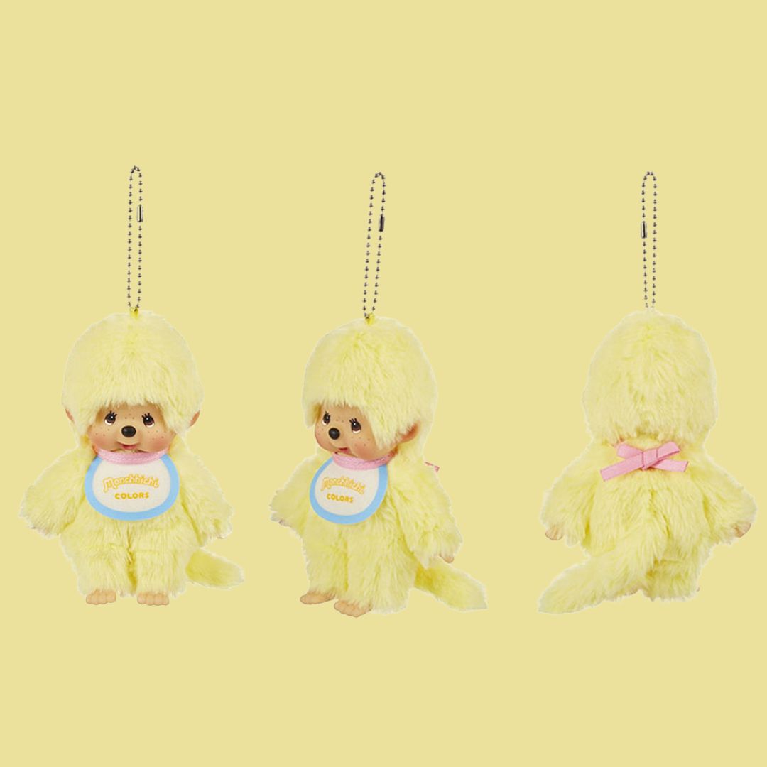 Monchhichi Colorful Plush Keychain