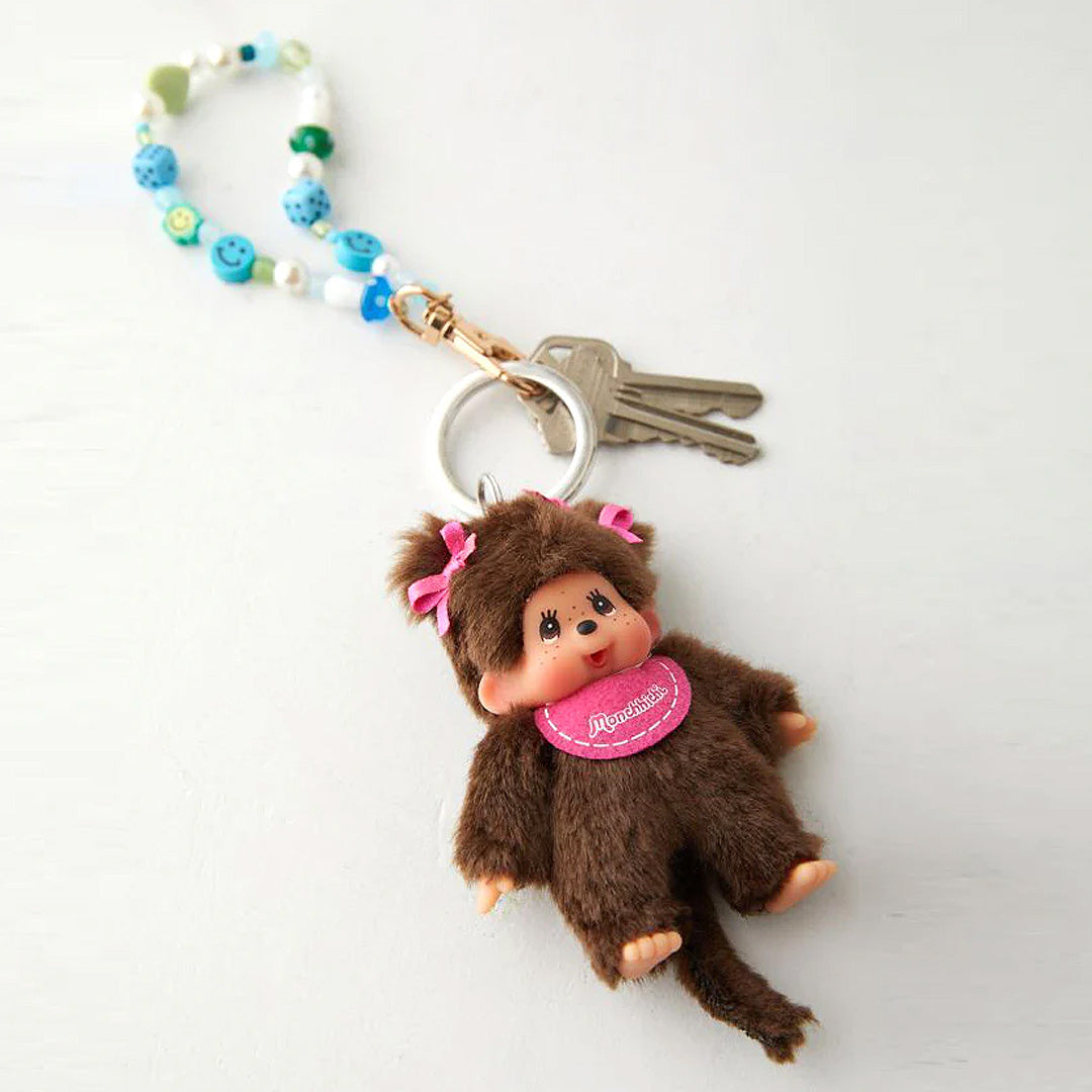 Monchhichi Classic Plush Keychain