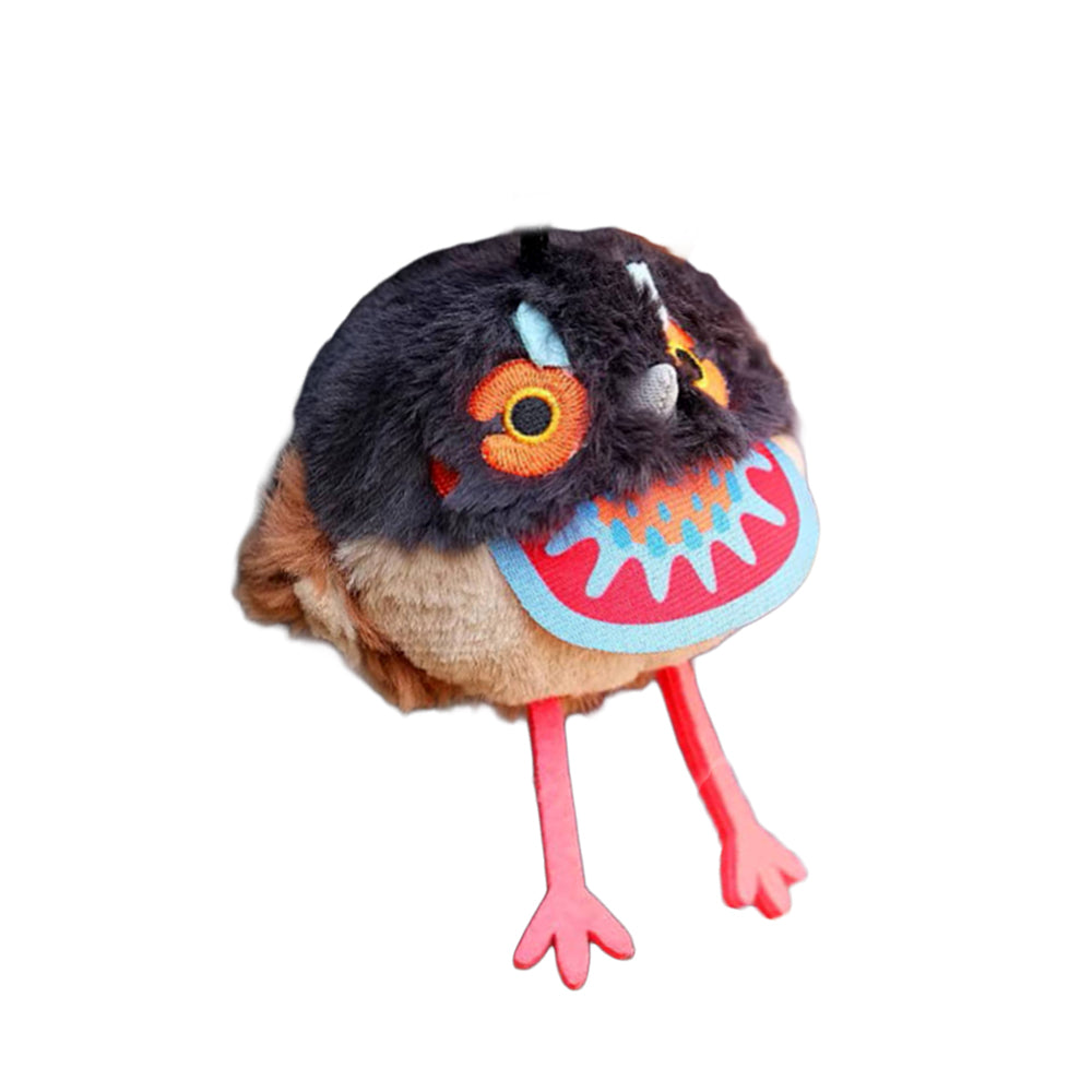 Popgreen Cabot's Tragopan Bird Sound Plush Keychain