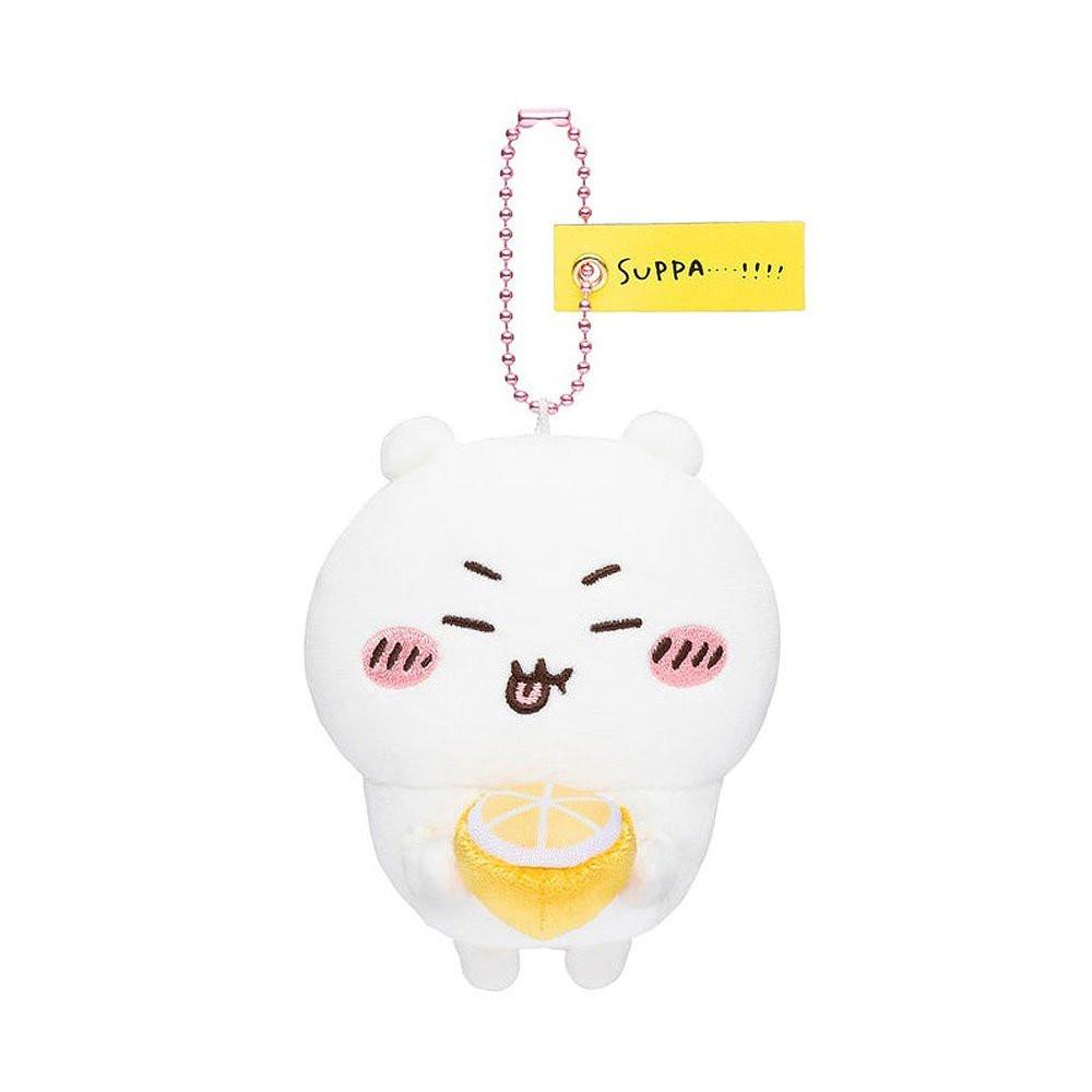 Plush toy with a Chiikawa character on a white background