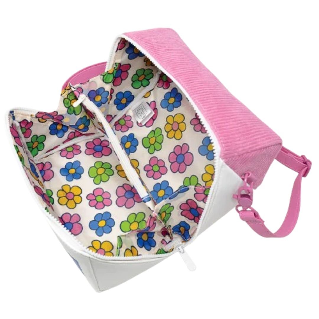 fficially licensed Miffy House-shaped cross-body bag with retro floral lining