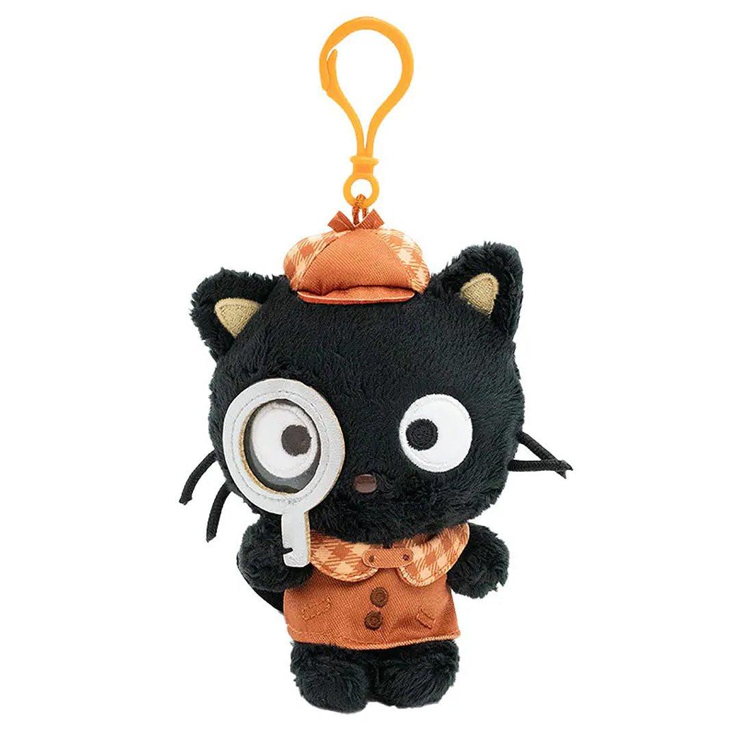 Sanrio Chococat Detective Clip-On Plush Keychain