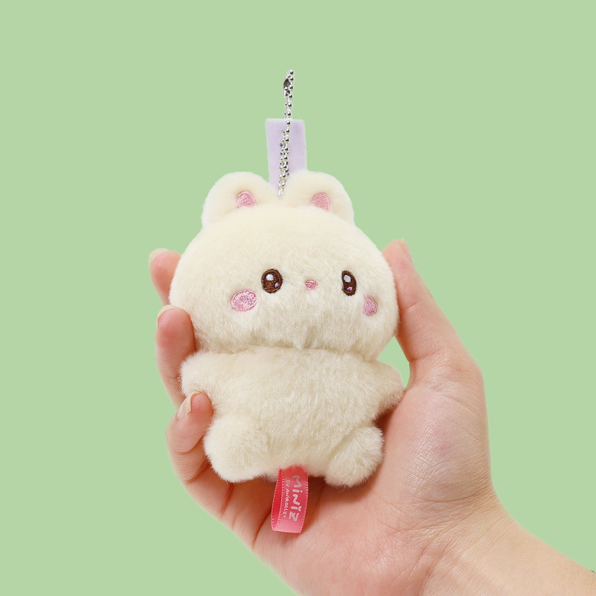 Anirollz Miniz Bunniroll Plush Charm