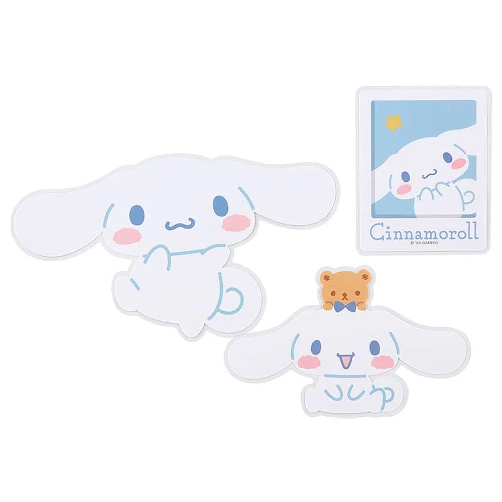 Sanrio Characters 3-pc Tech Sticker Set