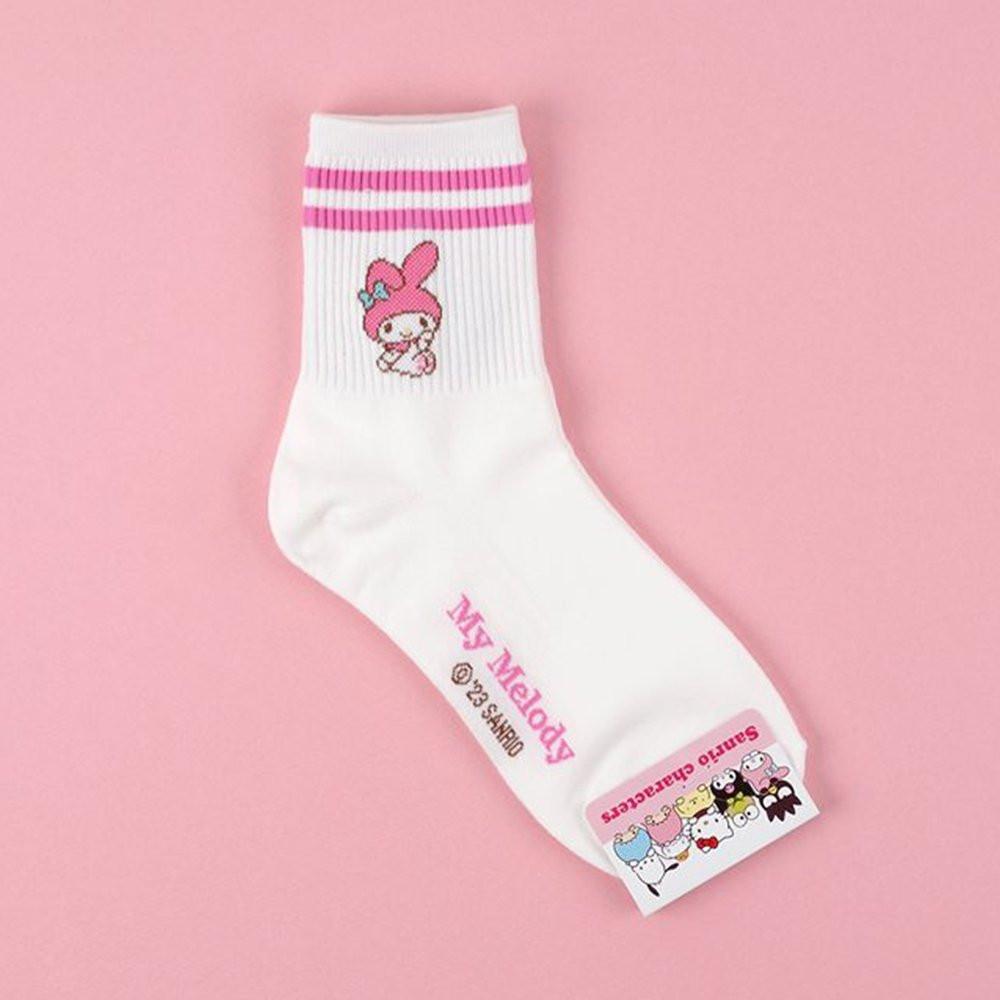 Sanrio Striped Crew Socks