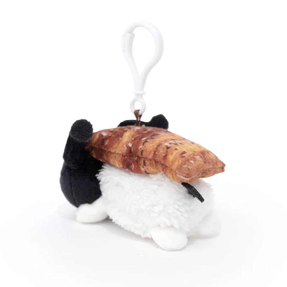 Kuromi Unagi Sushi Mascot Clip On Plush