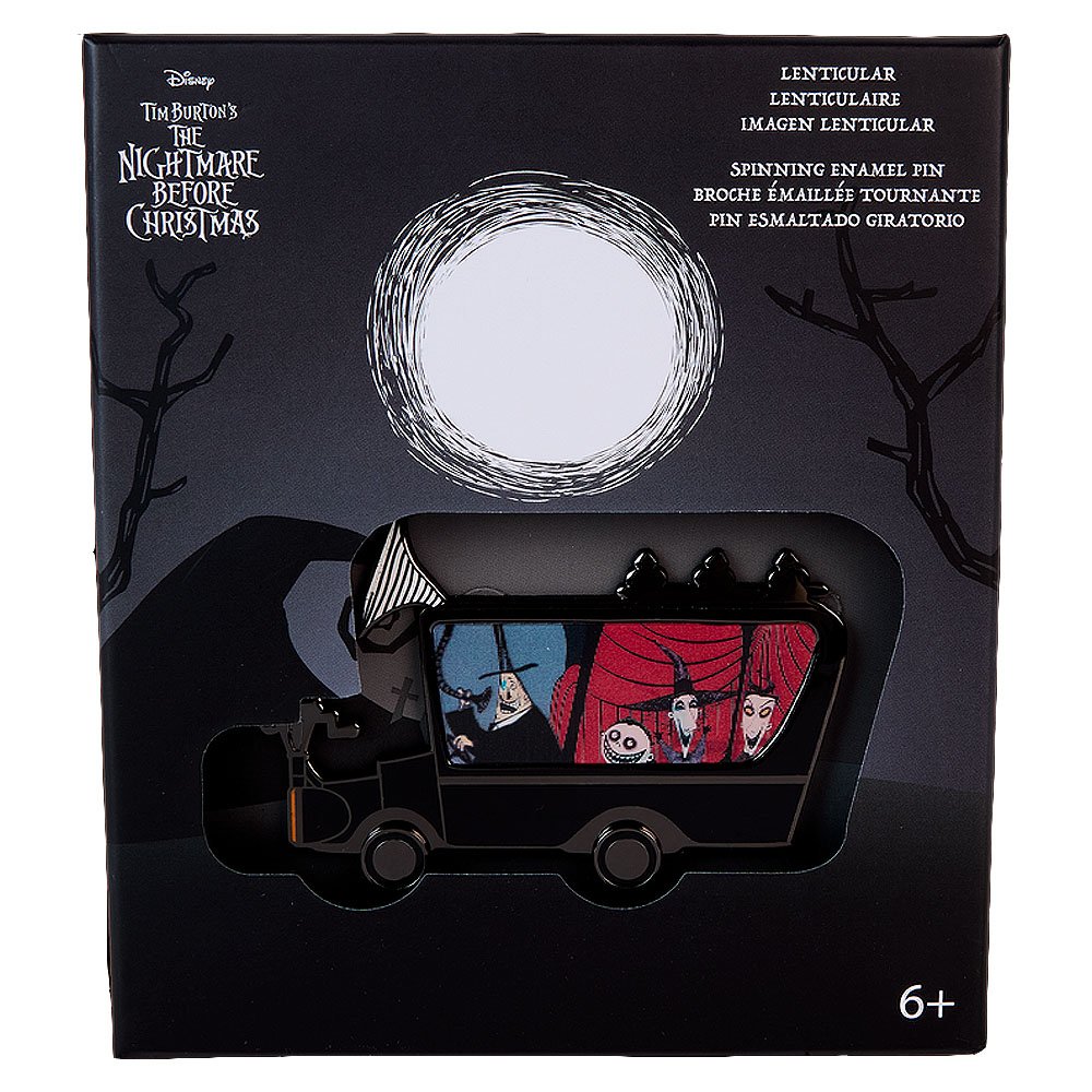 Loungefly x The Nightmare Before Christmas Mayor-Mobile 3" Collector Box Lenticular Pin