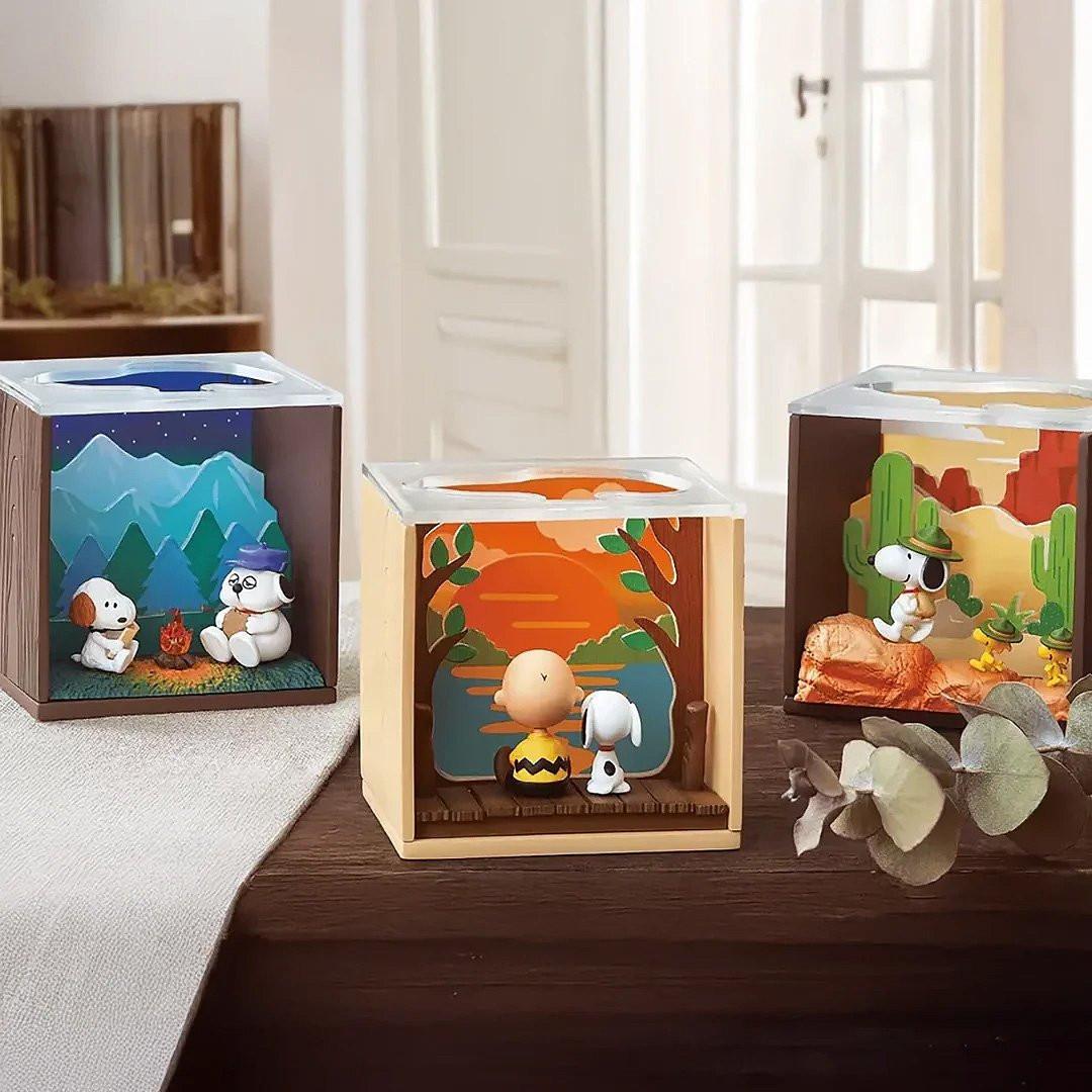 Re-Ment Peanuts Snoopy Scenery Box Figure Blind Box