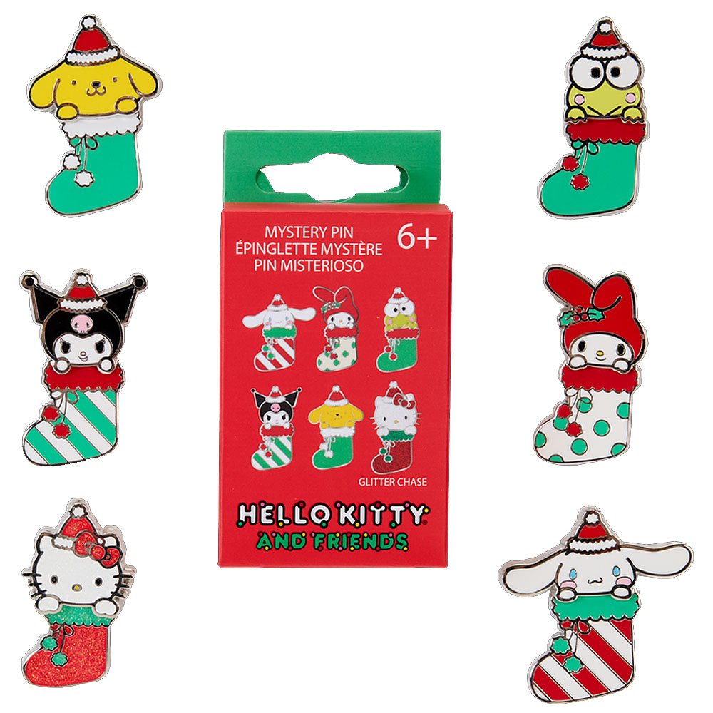 Loungefly x Sanrio Stocking Stuffers Mystery Box Pin