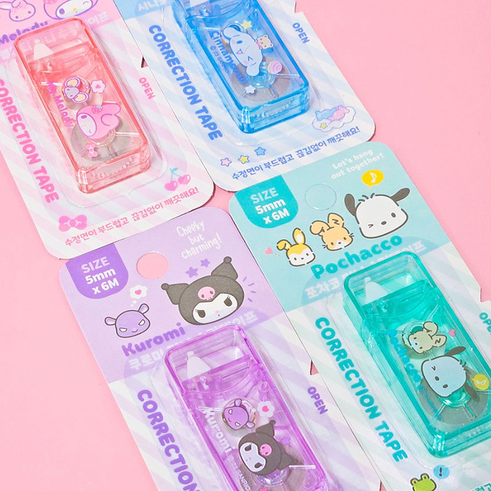 Sanrio Characters Correction Tape