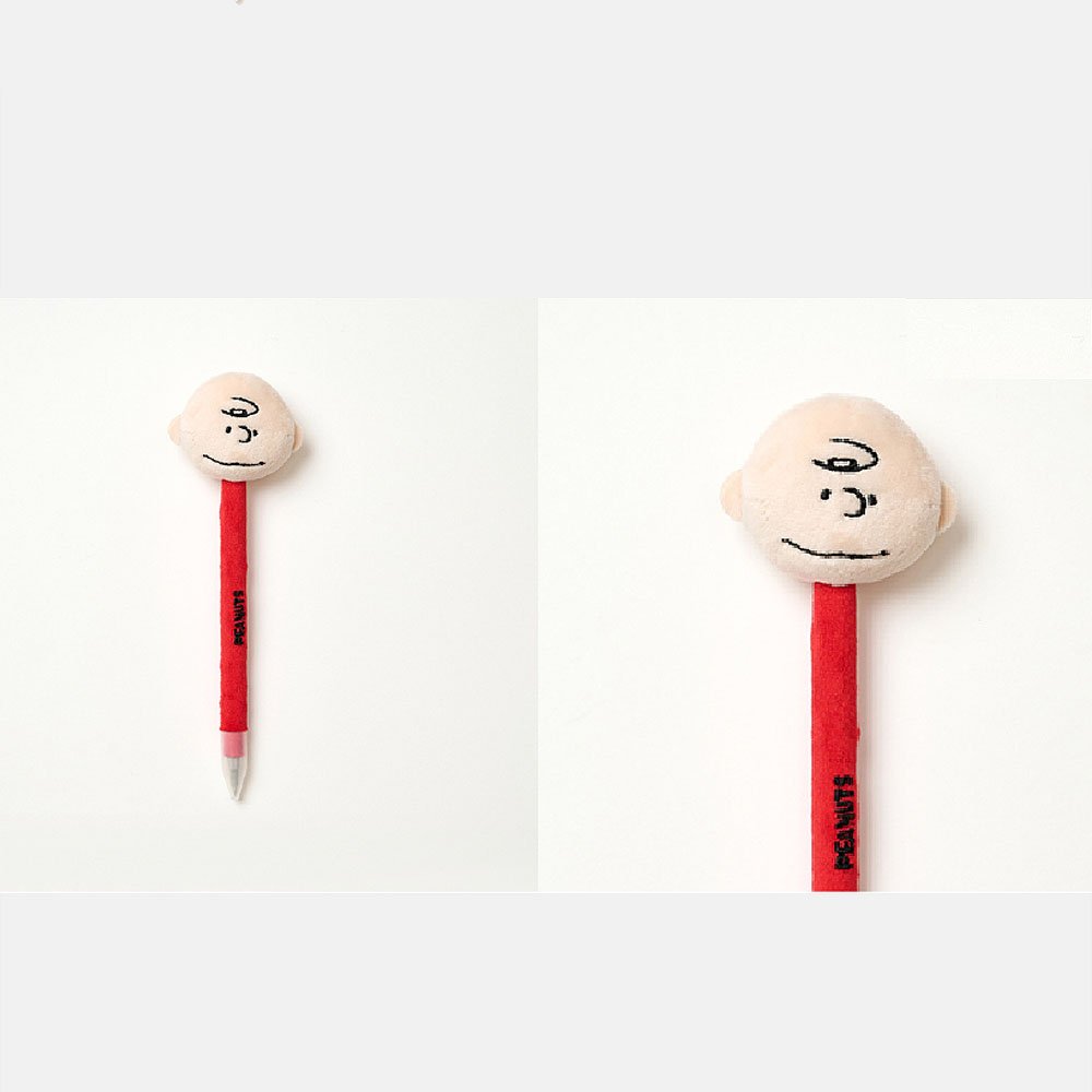 Peanuts Snoopy and Friends Face Plush Pen