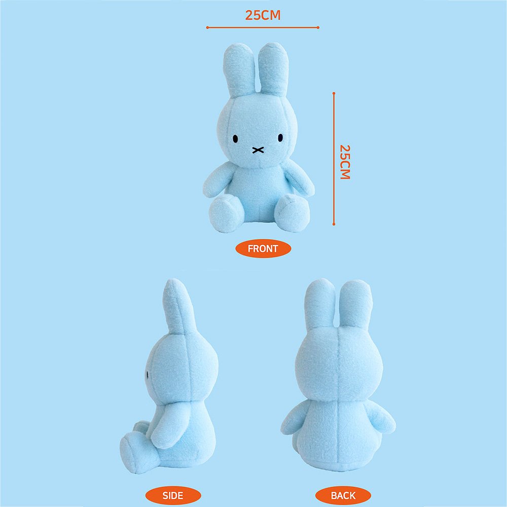 Miffy Creamy Sky Blue 10" Plush