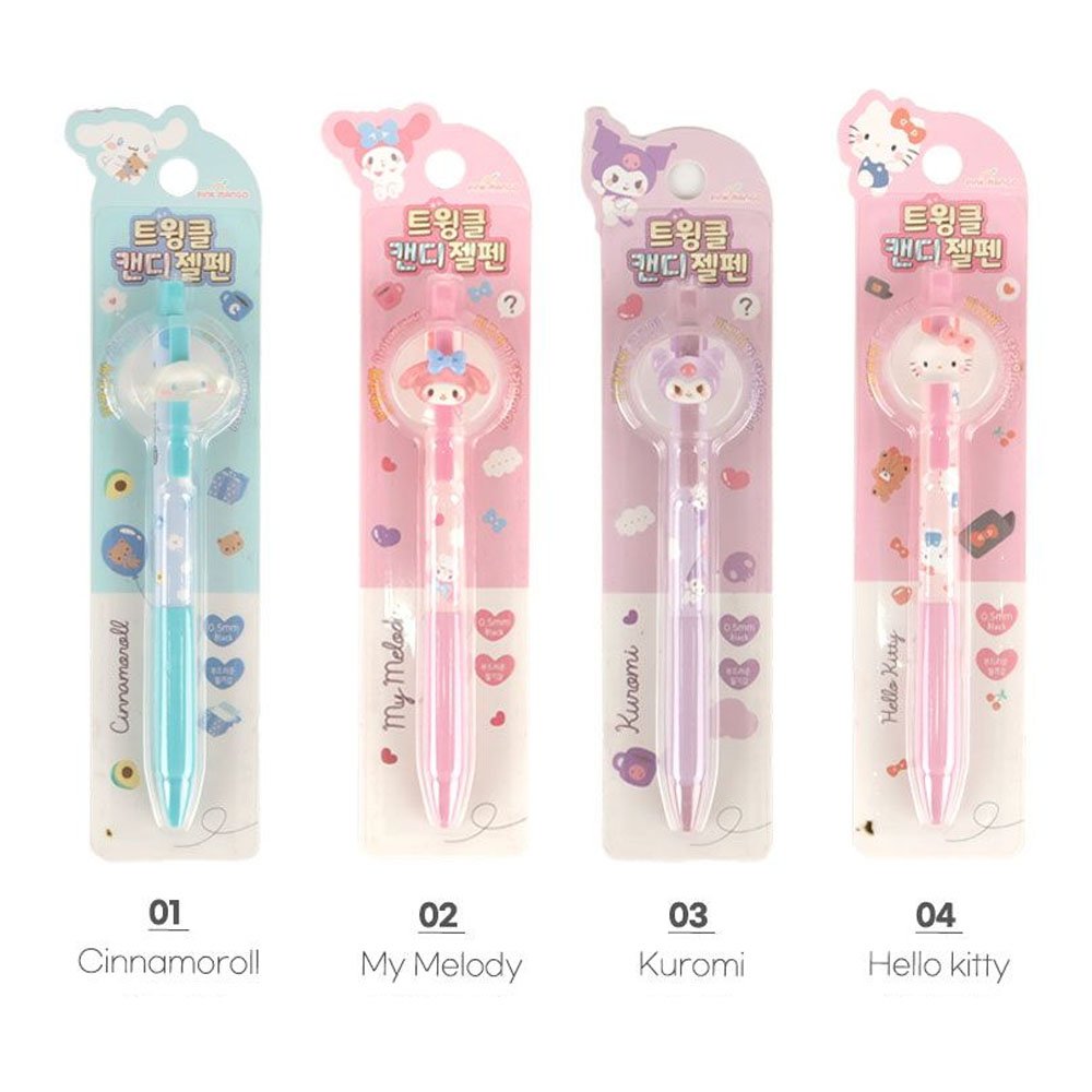 Sanrio Character Twinkle Candy Gel Pen