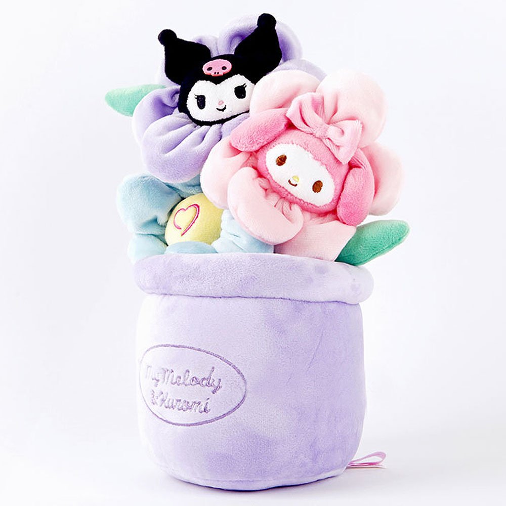 My Melody & Kuromi Flower Pot 12" Plush