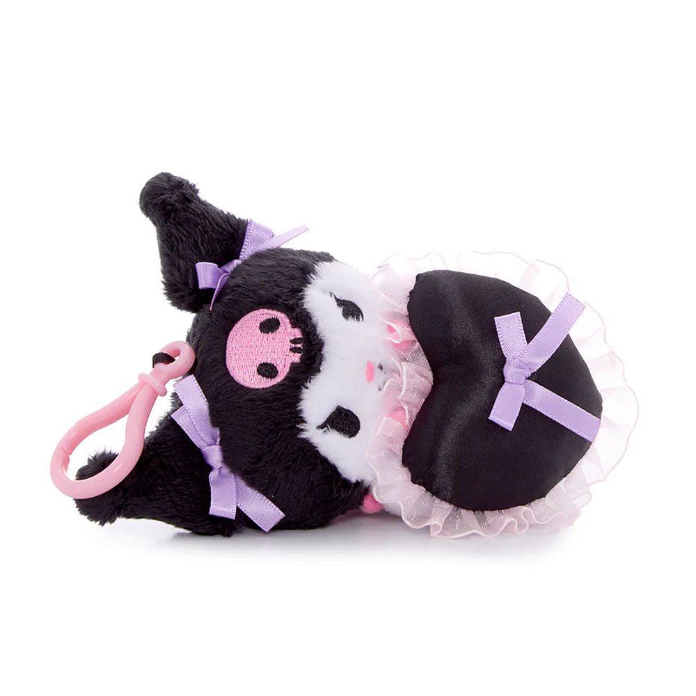 Kuromi Lovely Girl Mascot Clip-On Plush
