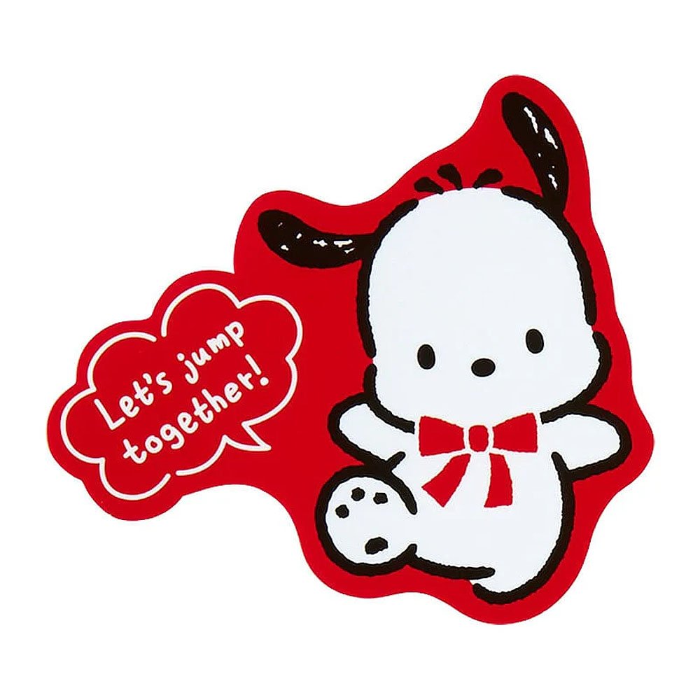 Sanrio Pochacco10-pc Sticker Pack :35th Anniversary