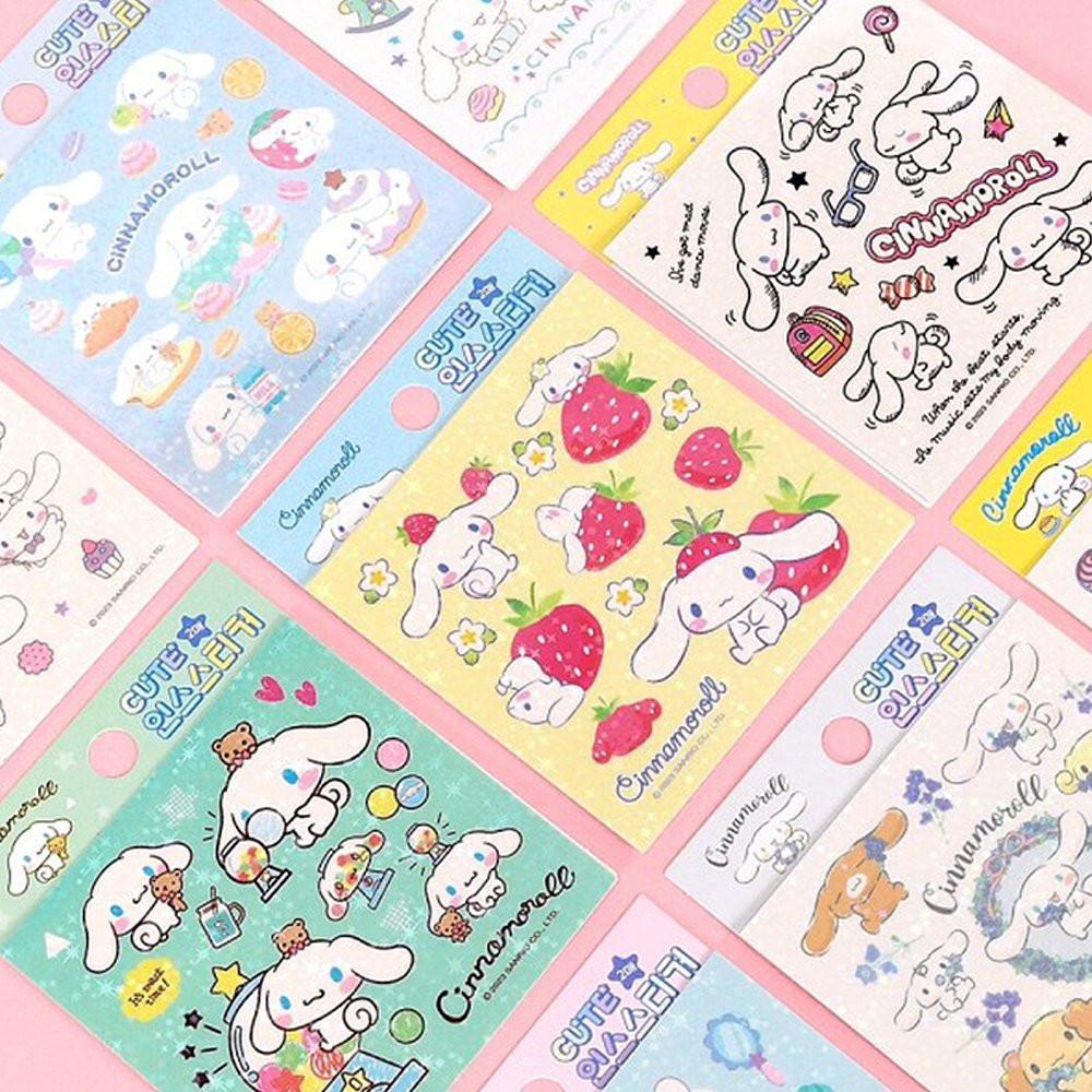 Sanrio Cinnamoroll Deco Sticker Sheets
