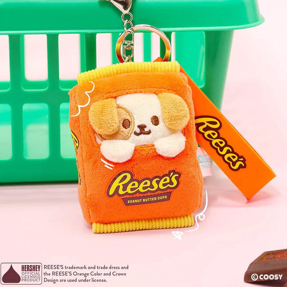 Anirollz x Reese's Puppiroll Plush Strap Charm Keychain