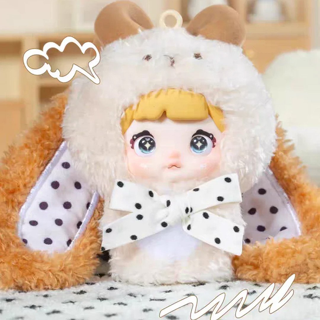 Nommi Sweetheart Bunny Series Plush Bag Charm Blind Box