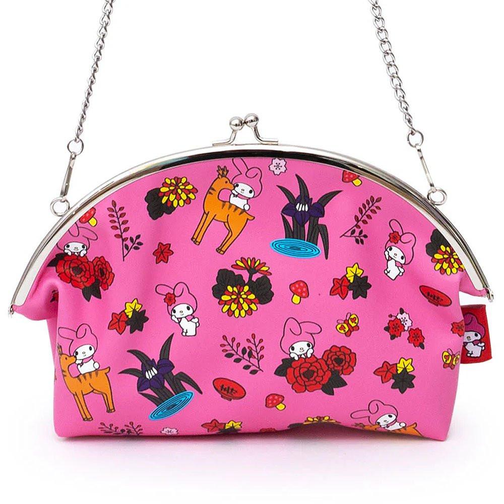 My Melody Hanafuda Kiss Lock Purse