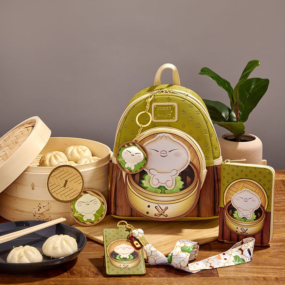 Loungefly x Pixar Shorts Bao Bamboo Steamer Basket Zip Around Wallet