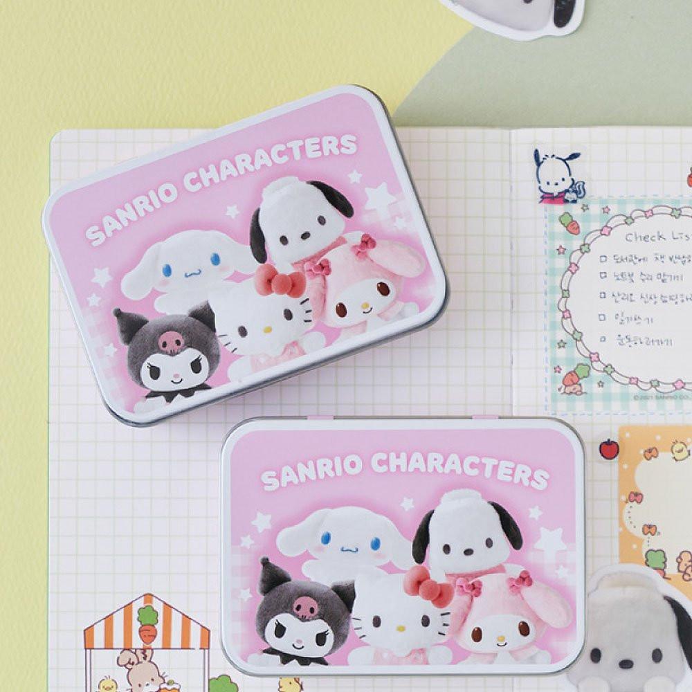 Sanrio Characters Tin Case Sticker Set :Pompom