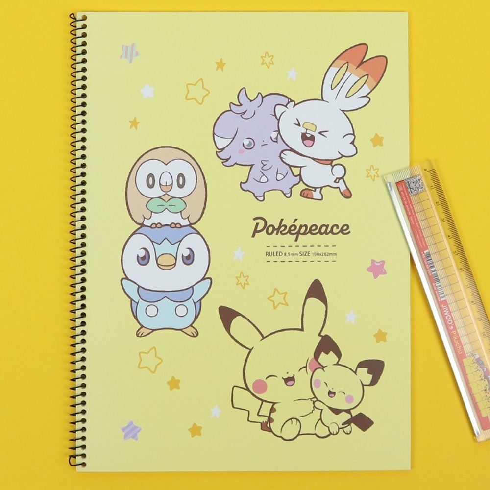 Pokemon Spring Notebook B5