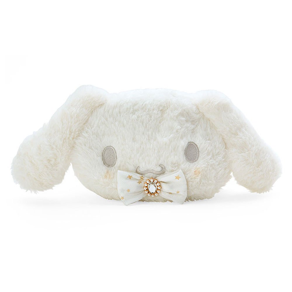 Cinnamoroll Fluffy Plush Clutch: White Gold