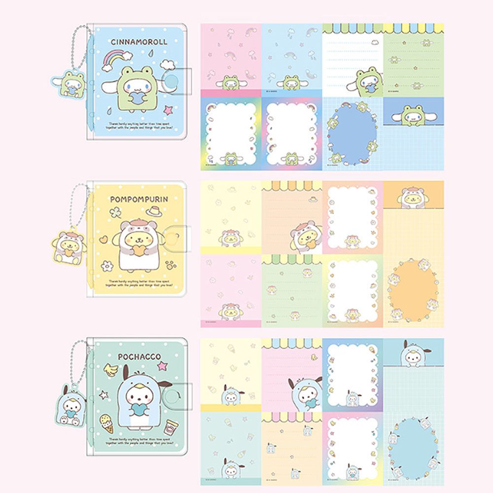 Sanrio Character 3 Ring Mini Diary