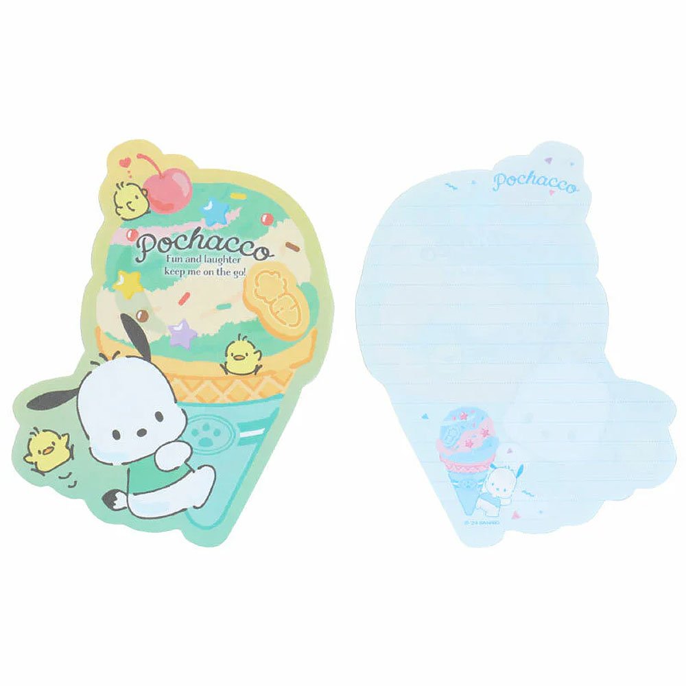 Pochacco Letter Set :Ice Cream Party