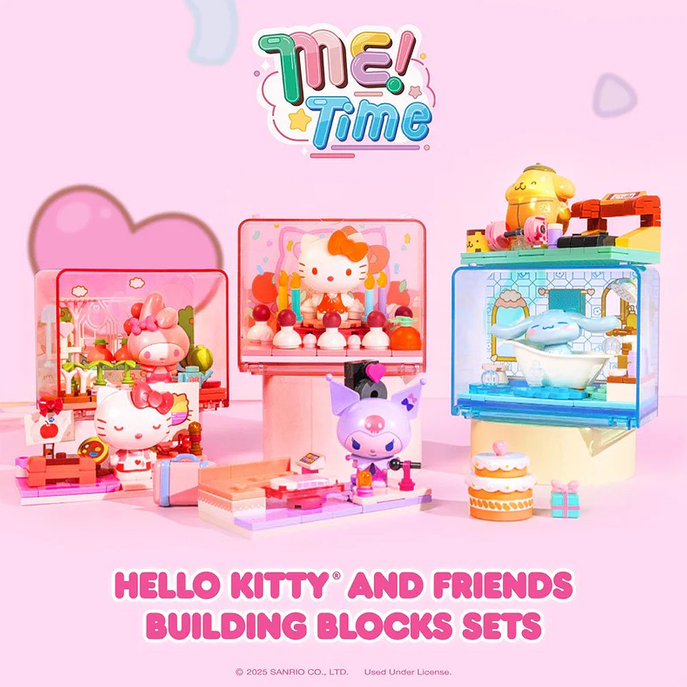 Sanrio Me Time Building Blocks Blind Box