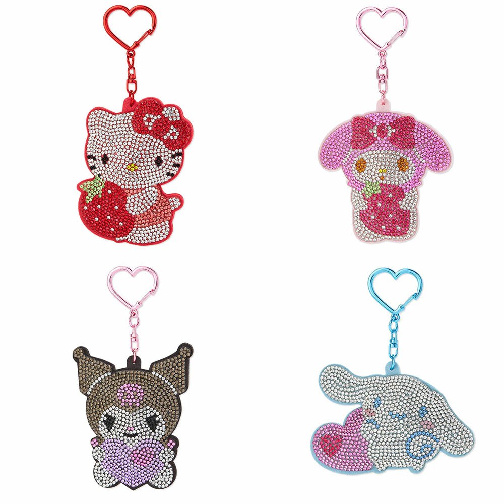 Sanrio Characters Bling Bling Keychain