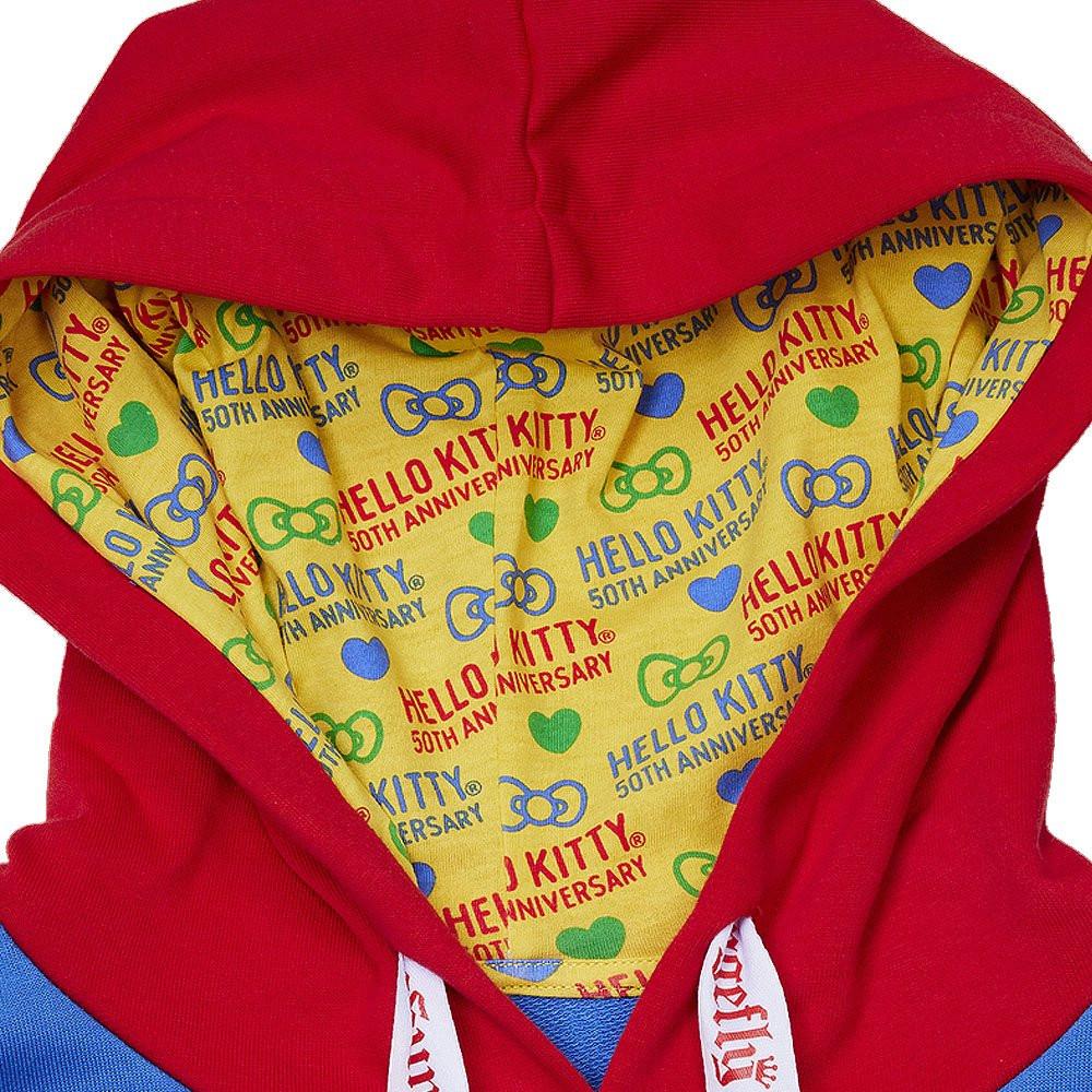 Loungefly x Sanrio Hello Kitty 50th Anniversary Color Block Unisex Hoodie