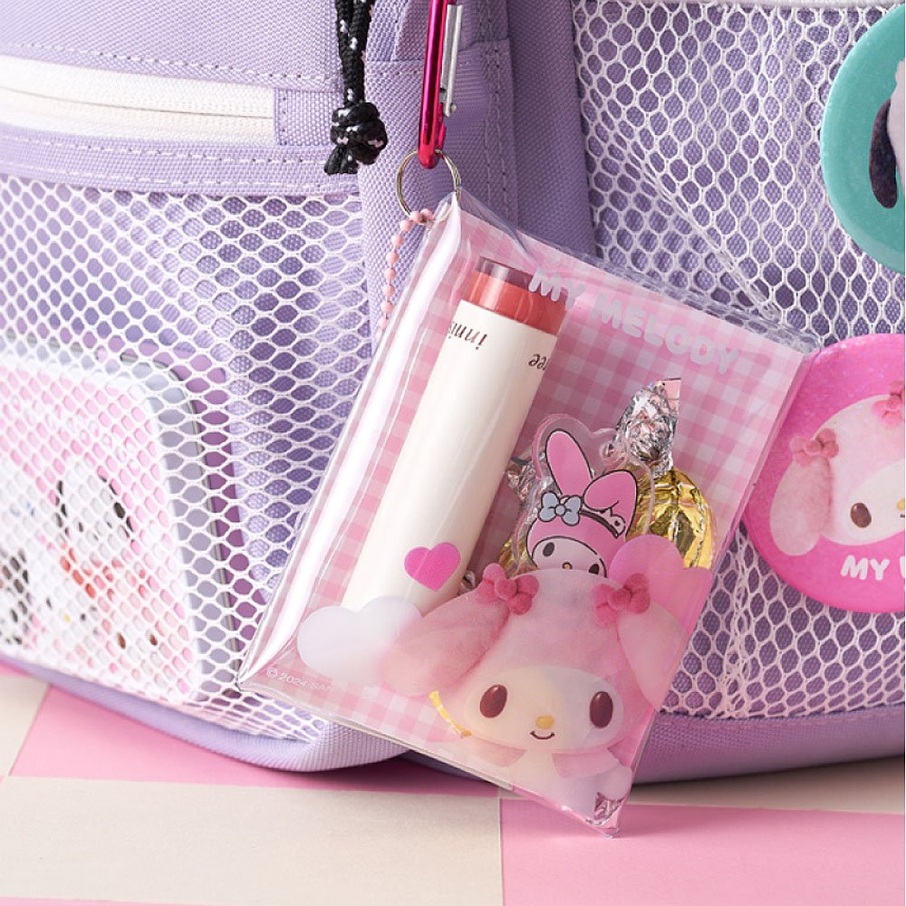 Sanrio Characters Clear Pocket Pouch :Pompom