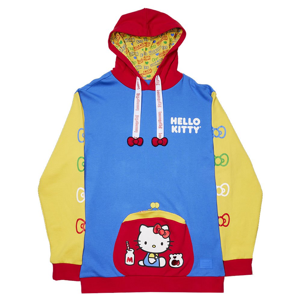 Loungefly x Sanrio Hello Kitty 50th Anniversary Color Block Unisex Hoodie