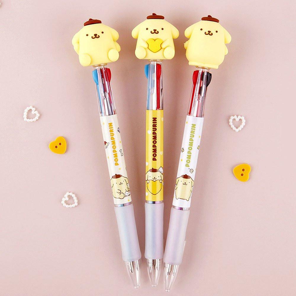 Sanrio Pompompurin Figure 3-Color Pen