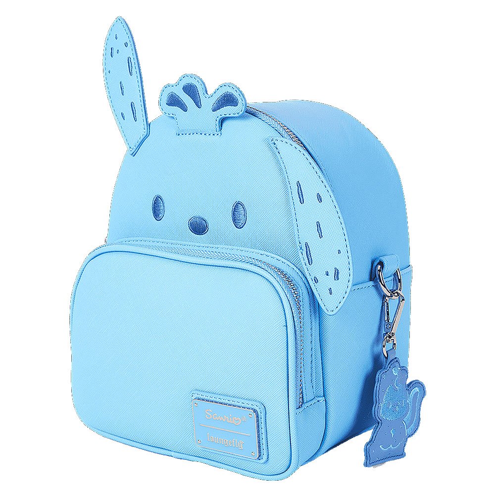 Loungefly x Sanrio Pochacco Monochrome Cosplay Convertible Mini Backpack & Crossbody Bag