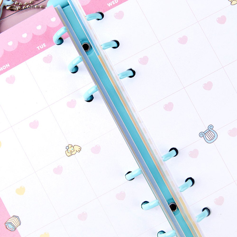 Sanrio Cinnamoroll 6 Ring Planner with Charm