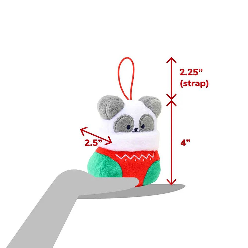 Anirollz Christmas Stocking Pandaroll Plush Ornament