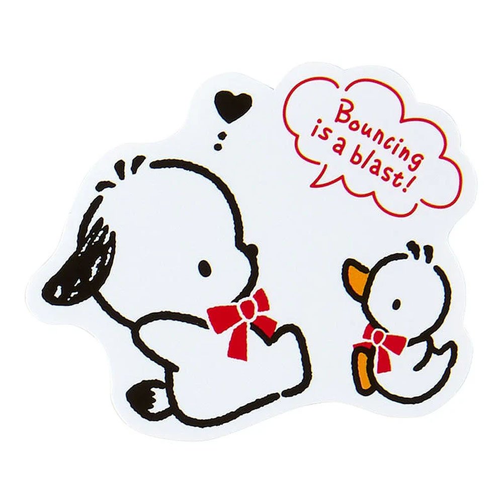 Sanrio Pochacco10-pc Sticker Pack :35th Anniversary