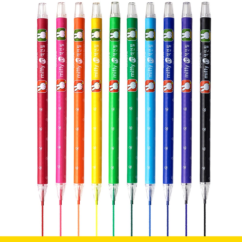 Miffy 10 Colors Slim Pencil Set