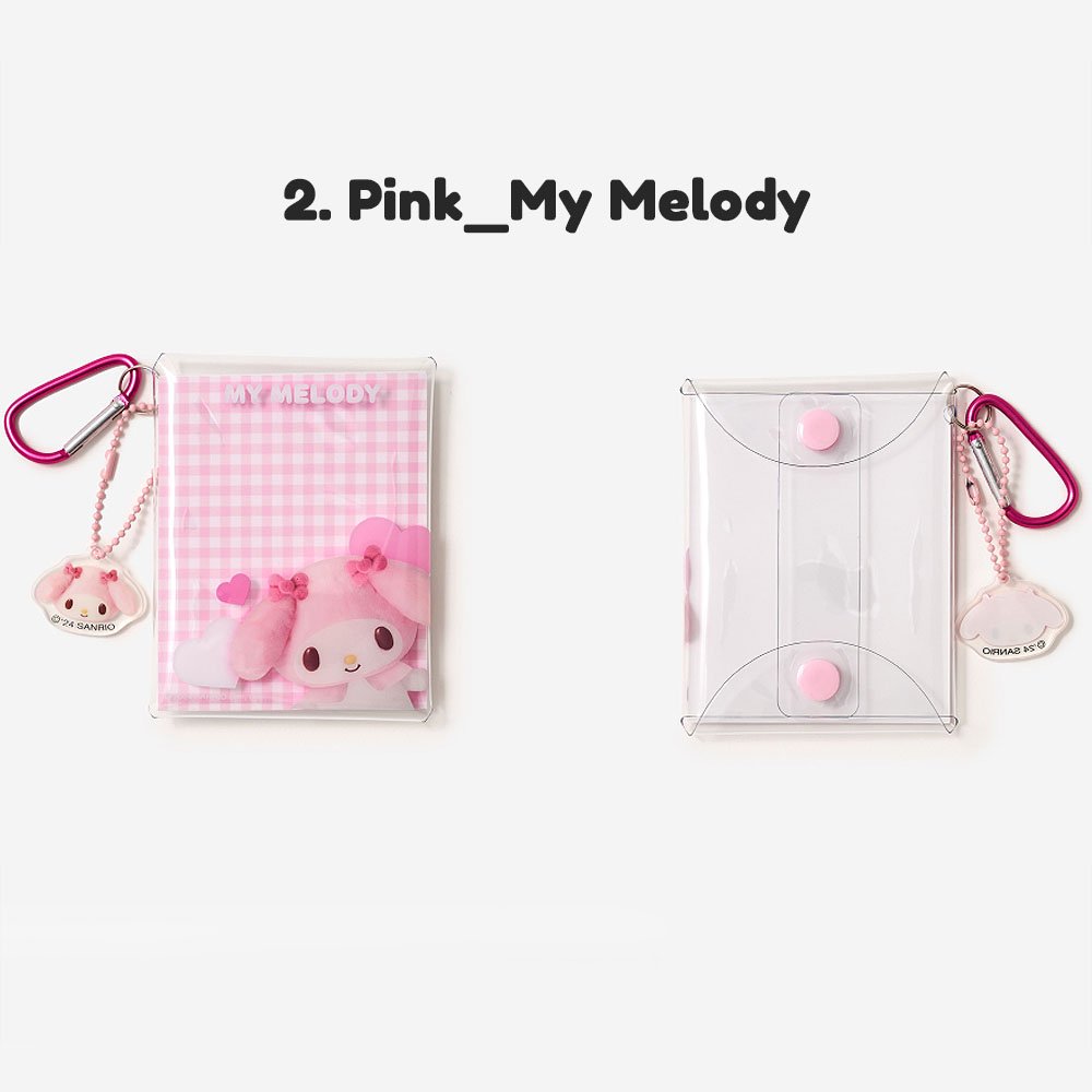 Sanrio Characters Clear Pocket Pouch :Pompom