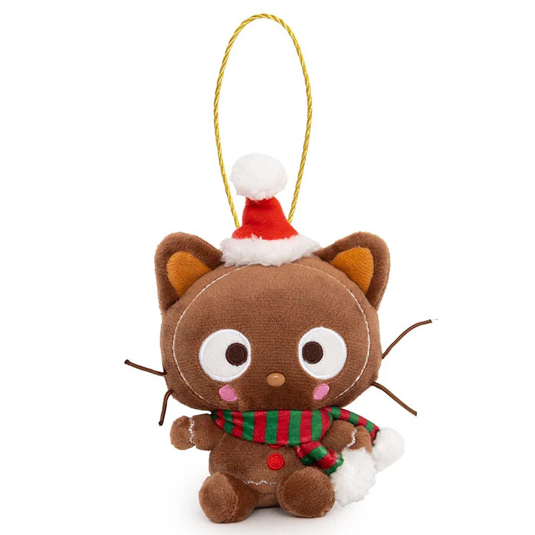 Sanrio Chococat Gingerbread Ornament Plush