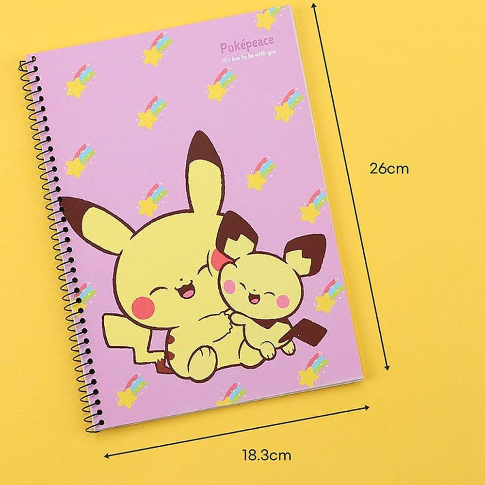 Pokemon Blank Unruled Notebook